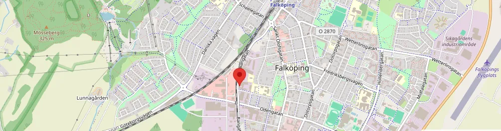 karta över falköping Falköpings Veterinärklinik